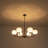 6-light Glass Globe Classic / Traditional Chandelier-768917412