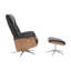 Zora 83cm Wide Swivel Standard Recliner-1860909588