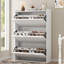 24 Pair Flip Down Shoe Storage