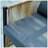 New Comming Outdoor PE Brown Wicker 2Seats Sofa With Grey Cushion And Table Set