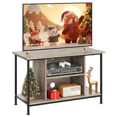 Meuble TV pour tÃ©lÃ©viseur de 32 pouces, petit meuble multimÃ©dia avec armoire de rangement, meubles TV de style industriel pour le salon, la chambre Ã  coucher et les coins, meuble TV pour tÃ©lÃ©viseur de 32 pouces