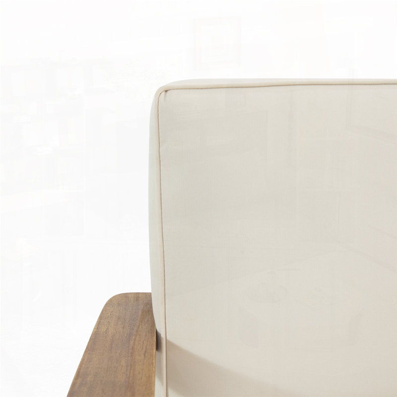 Fauteuil d'extérieur en bois d'acacia
