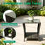 Metal Outdoor Side Table , 46cm W 46cm D