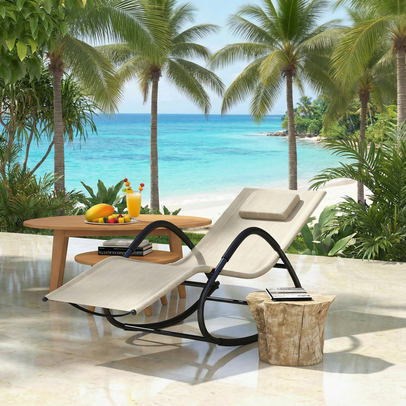 Chaise berçante d'extérieur, chaise berçante résistante