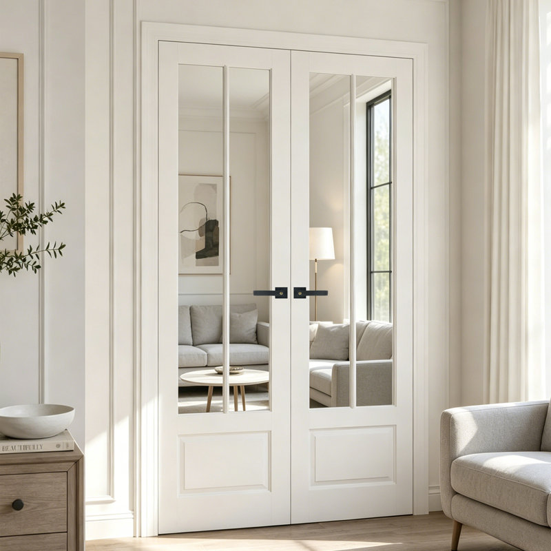Portes intérieures intérieures avec miroir Prehung