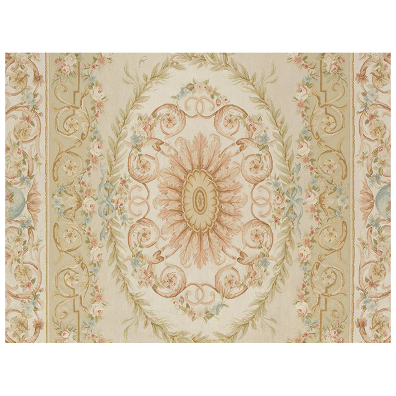 Wool Oriental Area Rug, Rectangle 9' x 12'