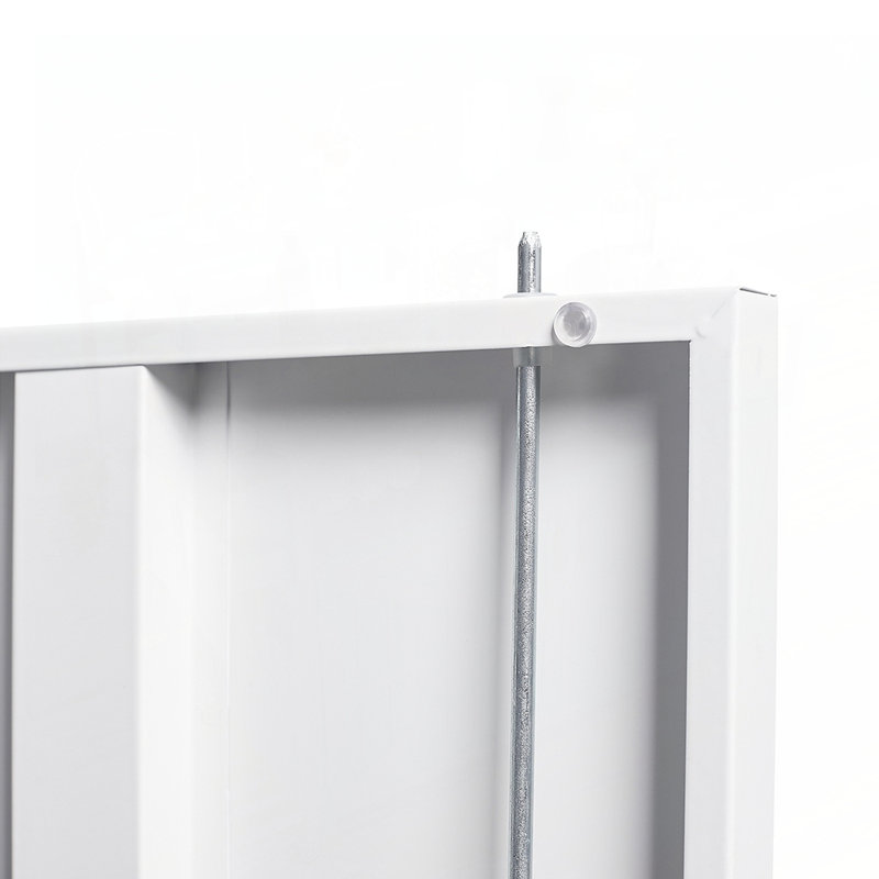 Armoire de rangement pliante en métal avec serrures de porte et tablettes réglables, idéale pour la maison, le bureau, l'école et le garage