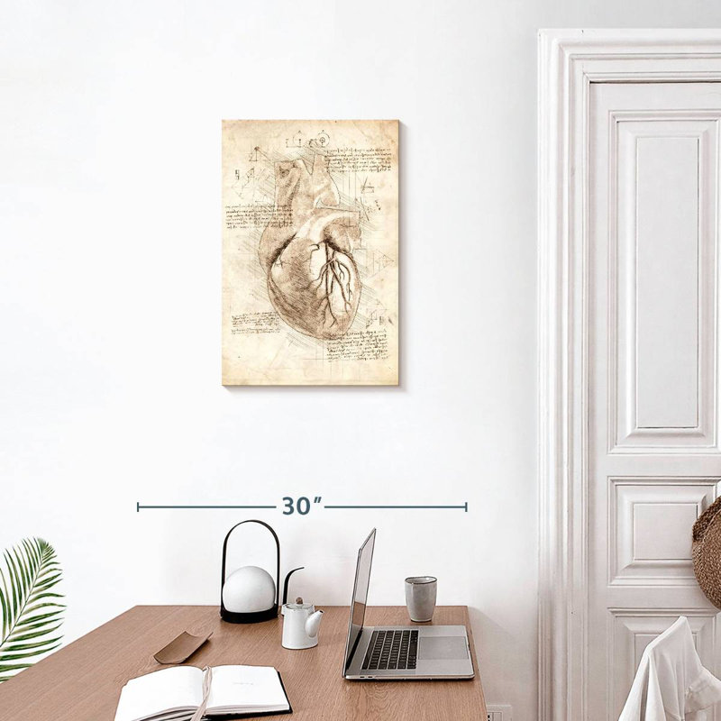 Keiri Human Heart, 24" H x 16" W