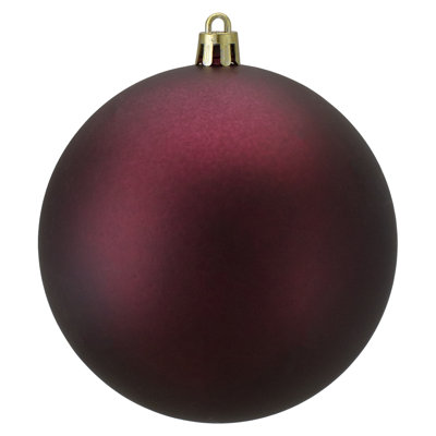 Bubblegum Shatterproof 4-Finish Christmas Ball Ornaments