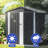 Galvanized Steel Vertical Storage Shed-101416515