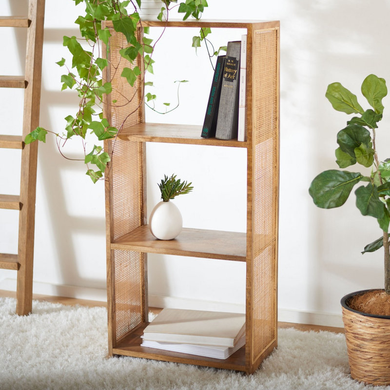 Bibliothèque étagère Dianella, Naturel, (3 tablettes) H 46,1 po x l 19,7 po x P 11,6 po