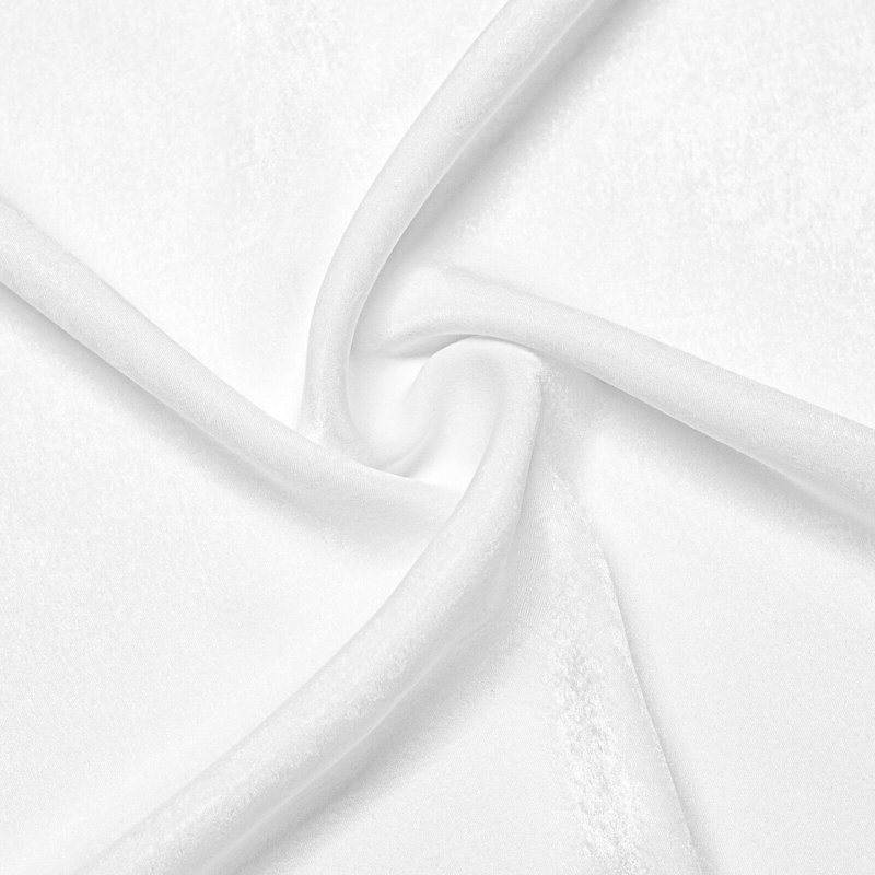 Room Darkening Curtain Pair, White, 52" W x 84" L