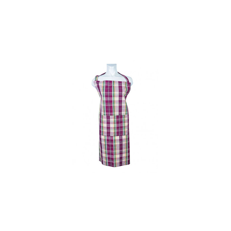Vittoria Plaid Bib Apron