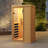 1-person Low Emf Far Infrared Sauna For Home, Canadian Hemlock Wood With Bluetooth Speakers & LED Reading Light