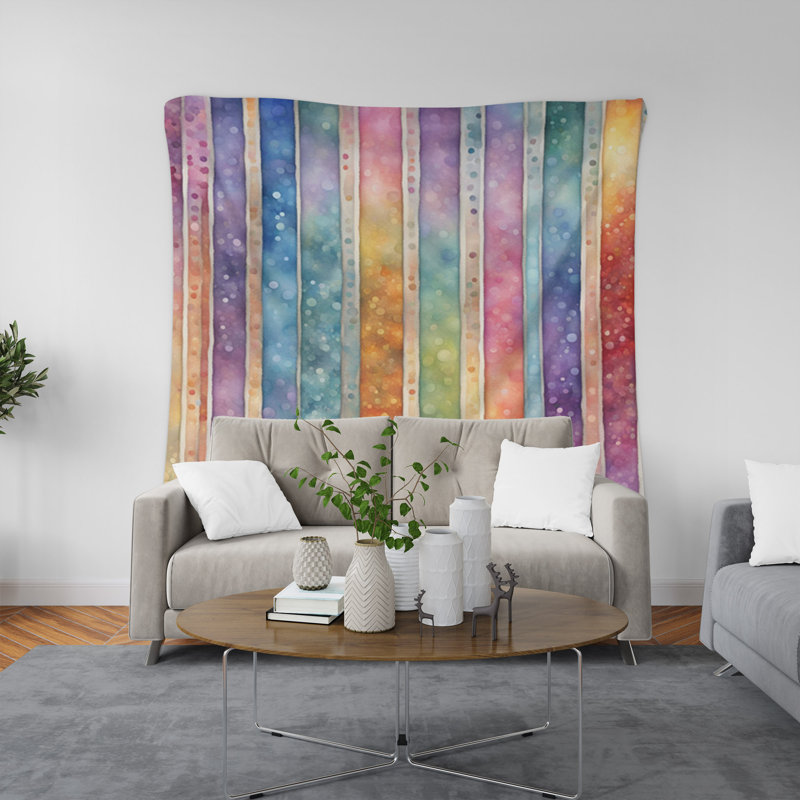 Tapisserie murale, H 88 po x l 104 po x P 1,2 po