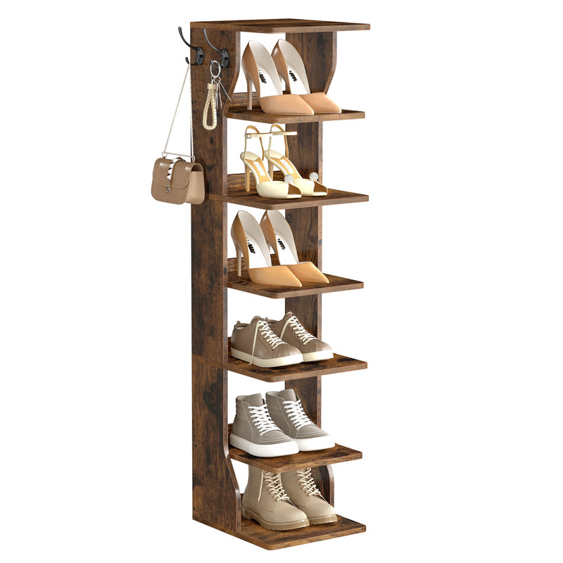 6 Pair Shoe Rack