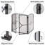 Nunberg 193.04cm x 2.54cm Iron Spark Screen