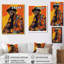 «90S Cool Man» avec chapeau et lunettes de soleil - mode homme, décoration murale-1776336673-1776336674