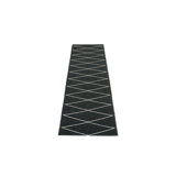 Geometric Area Rug in Black
