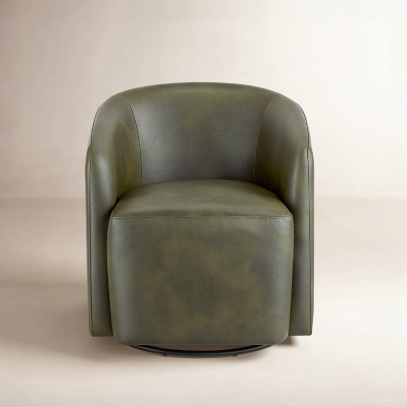 Fauteuil demi-tonneau Armino, Green
