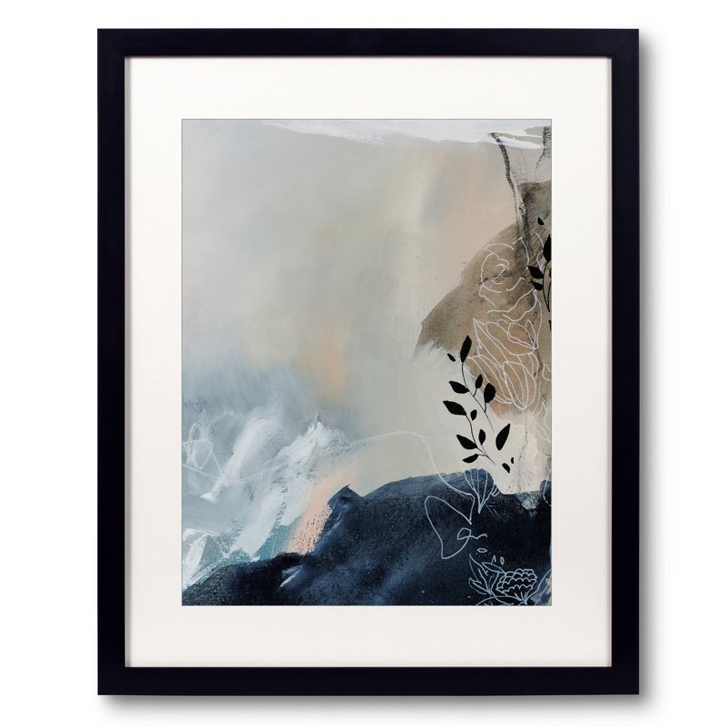 Between Seasons Print by Novi Lim, Black Framed Paper, 30" H x 24" W
