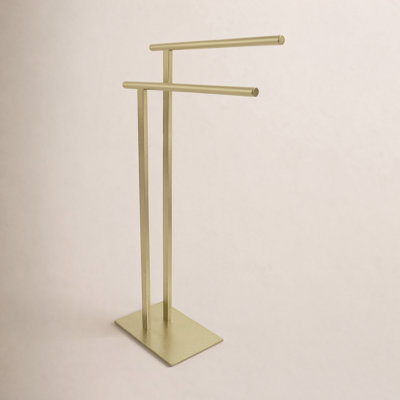 Porte-serviettes double autoportant Kingston Brass Edenscape