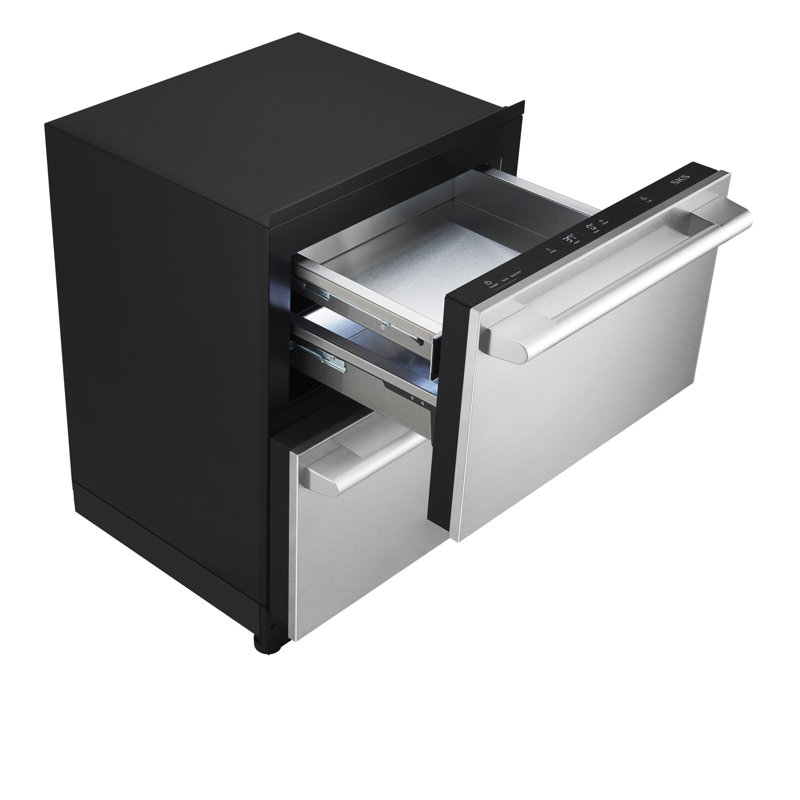 24" Integrated Undercounter Dual-Drawer Refrigerator