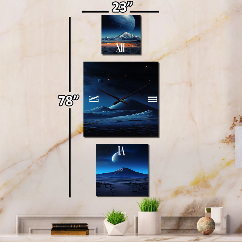 Evangelini Metal Wall Clock
