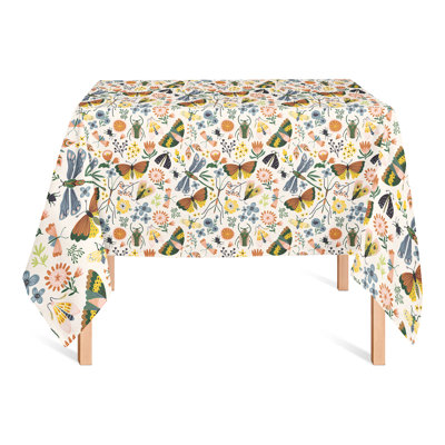 Nappe florale en polyester
