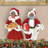12" Black Mr. & Mrs. Claus