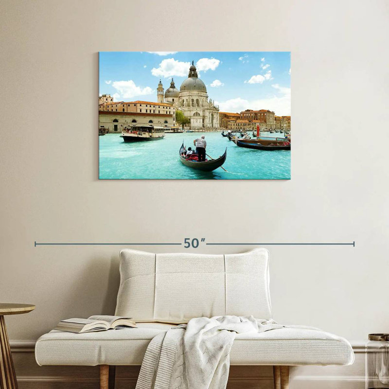Bateaux Ravi Grand Canal, H 24 po x l 36 po