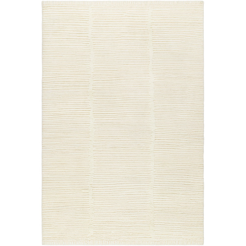 Manpura Wool Striped Area Rug, Rectangle 10' x 14'