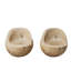 Naira 2Pcs W28.9" Outdoor Terrafab Single Chair - Brown