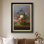 Peinture sur toile, variété de fleurs, nature sauvage