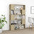 vidaXL Book Cabinet Room Divider Engineered Wood Medium-350520367-353089019