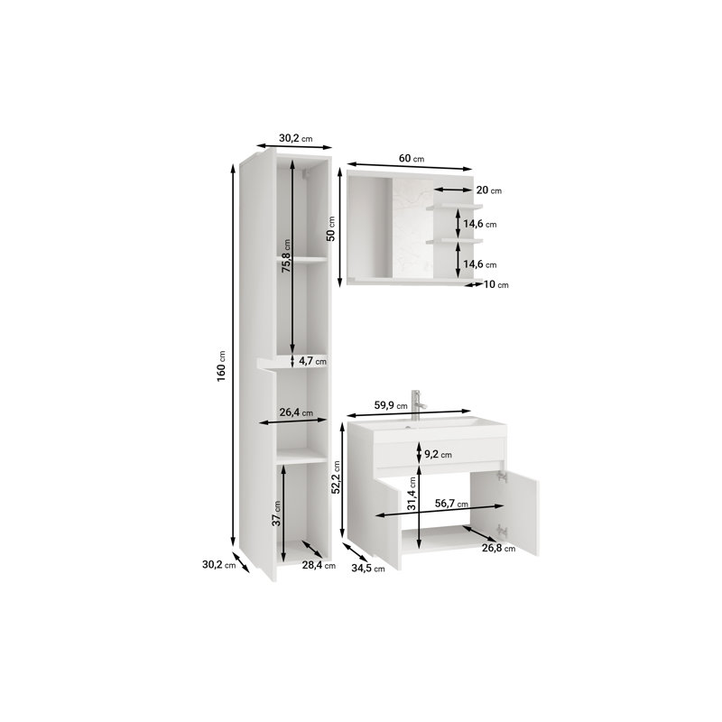 Bathroom Furniture Suite