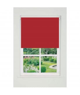Semi Sheer Roller Shade, 50cm W x 165cm L, Red