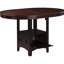 Chestnut Extension Dining Table, Warm Medium - Brown Colour, Foundation, Natural Wood Aesthetic, Seats 4, Room Finish Function, Pedestal, Look, Decor