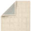 Tapis crème à motif géométrique fait à la main Label J Lustrous BAV04-142995951
