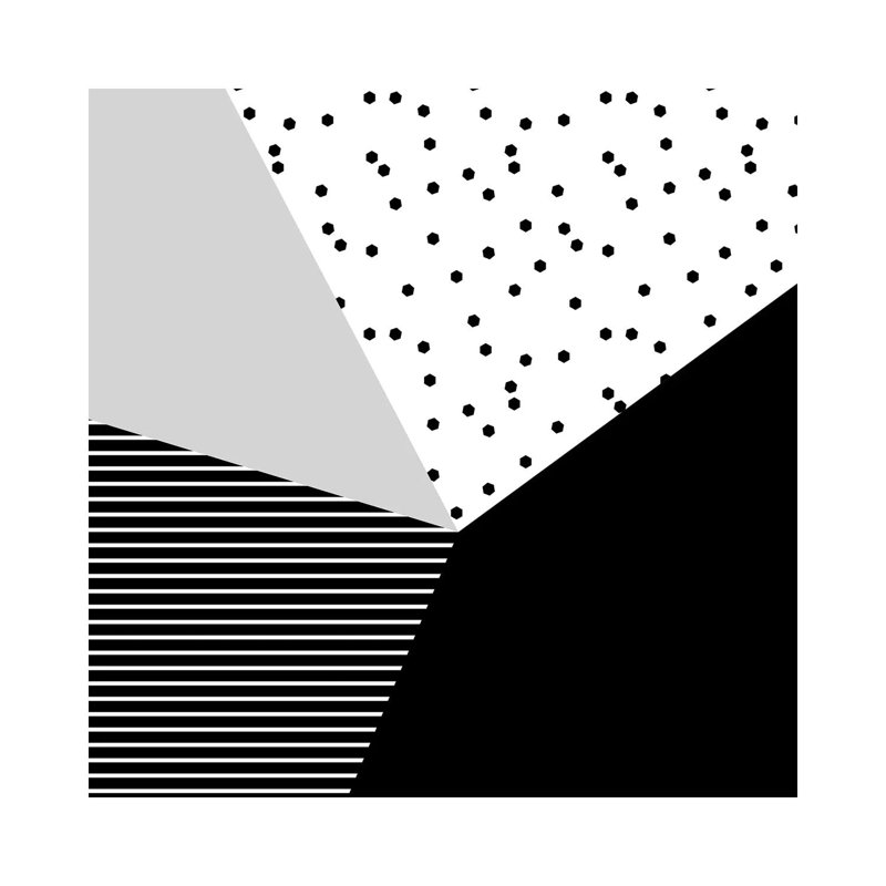 Geometry Blocks X by Mareike Böhmer - Wrapped Canvas Painting