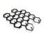 Kristie Steel Wall 12 - Hook Wall Mounted Coat Rack