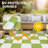 Waterproof Outdoor Rugs Plastic Straw Camping Rugs for Patio, UV-Resistant Checkered Reversible Floor Mat, Outside Carpet for RV, Porch, Deck, Balcony, Beach-814445635-814445646