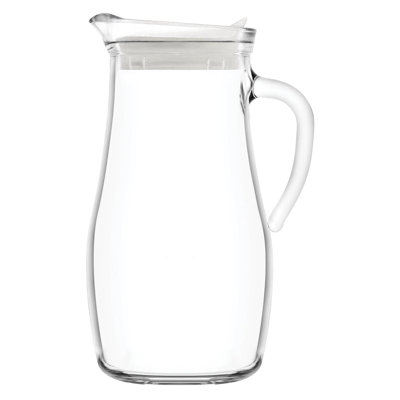 LAV Misket Glass Water Jug with Lid