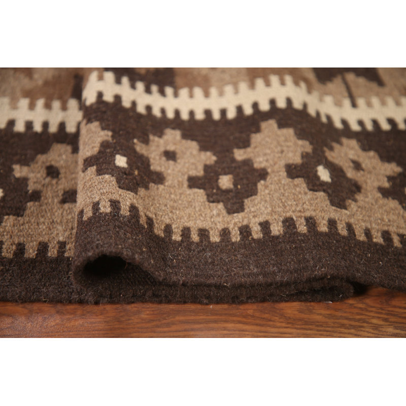Tapis oriental géométrique Kilim 7 x 10