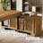 L-Shaped Synthetic Laminate Executive Desk