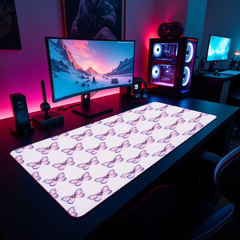 Polyester Desk Pad, 23.6x13.8