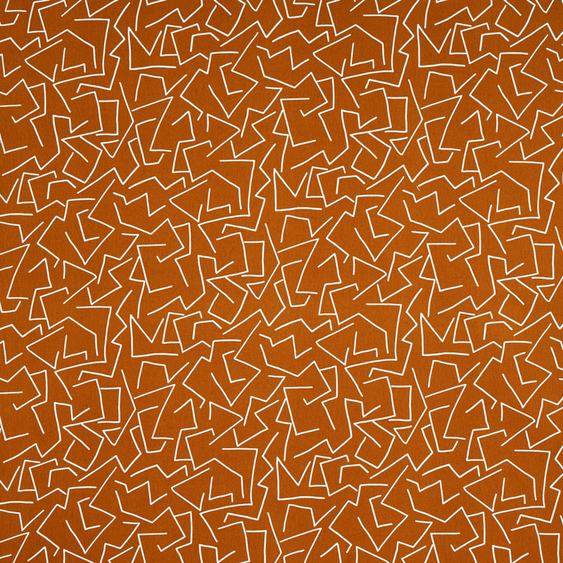 Tissu imprimé Schumacher x Hadiya Williams, Safran