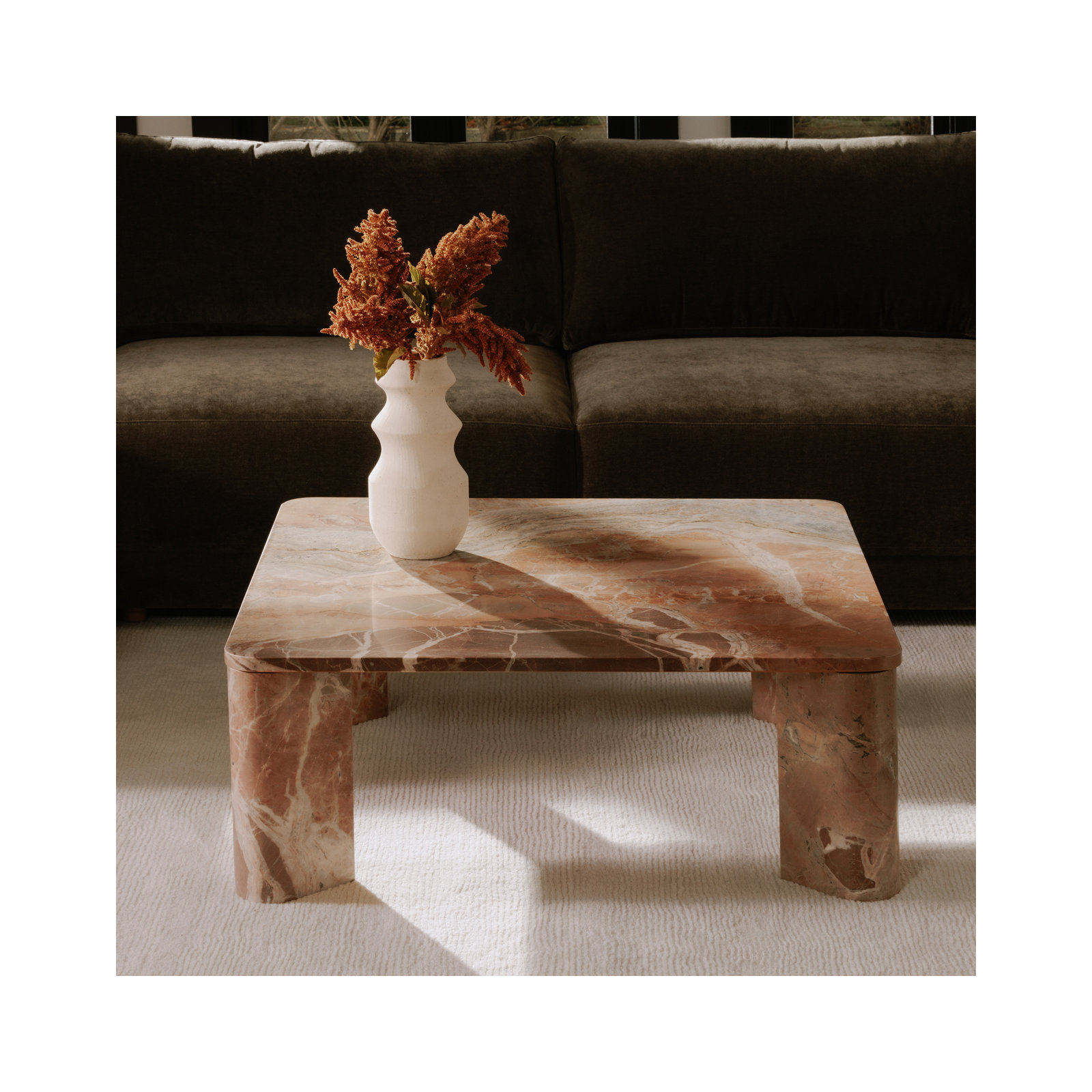 Adile Coffee Table, Orange
