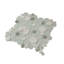 11.6"X11.6" Sparkly Glass And Stone Mosaic Tile