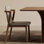 Minimalist Dining Table And Chair Solid Wood 6 - Person Solid Wood Solid Wood Top Double Pedestal Dining Set